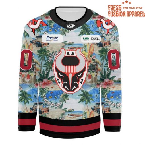 Birmingham Bulls Margaritaville Night 2025 Limited Hockey Jersey