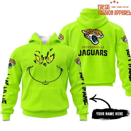 Carolina Panthers x Grinch Special Green Design Custom Hoodie