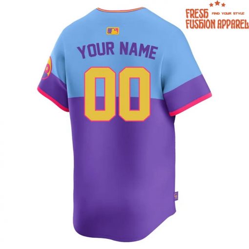 Colorado Rockies 2025 City Connect Personalized Baseball Jersey