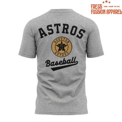 Houston Astros Jackie Robinson Day 2025 “Breaking Barriers” Special Grey Tee