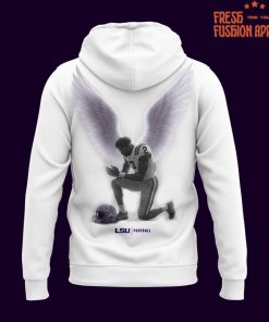 LSU Tigers Thank You Kyren Lacy Special White Hoodie