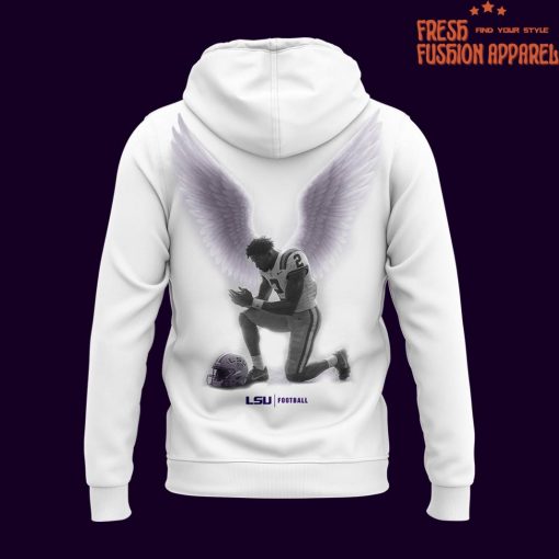 LSU Tigers “Thank You Kyren Lacy” Special White Hoodie