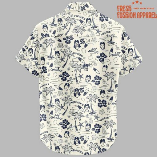 Los Angeles Dodgers “Hawaiian Shirt Night 2025” Hawai Shirt