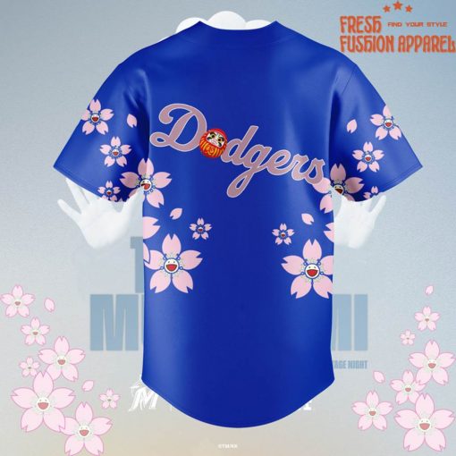 Los Angeles Dodgers Japanese Heritage Night 2025 Special Blue Baseball Jersey