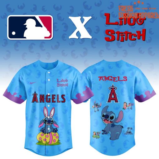 Los Angeles Dodgers x Lilo and Stitch 2025 Special Edition Baseball Jersey