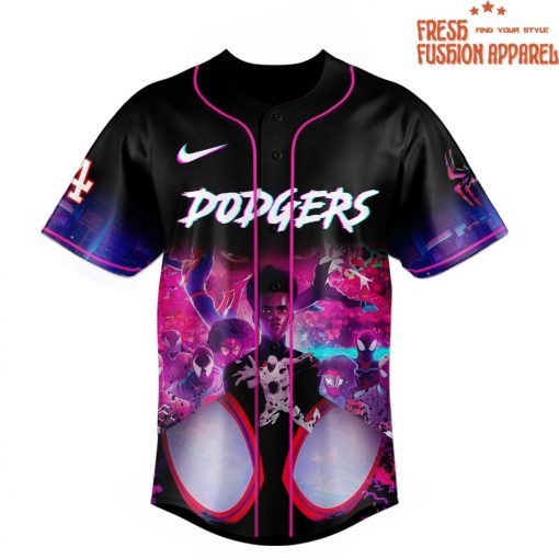 Los Angeles Dodgers x Spider Man: Across the Spider Verse Special Baseball Jersey