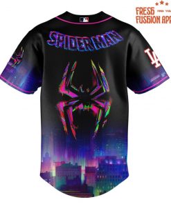 Los Angeles Dodgers x Spider Man Across the Spider Verse Special Baseball Jersey 3 cIXoM.jpg