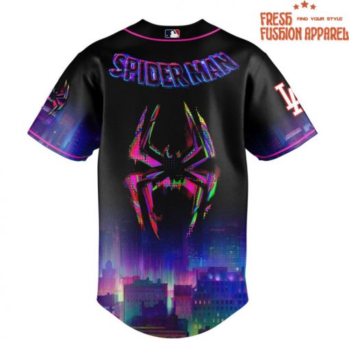 Los Angeles Dodgers x Spider Man: Across the Spider Verse Special Baseball Jersey