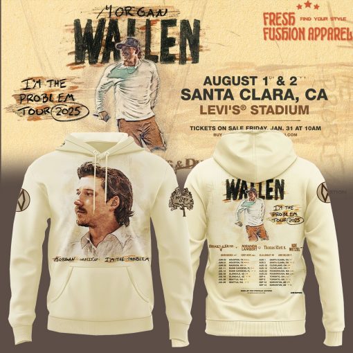 Morgan Wallen “I Am The Problem Tour 2025” Special Hoodie