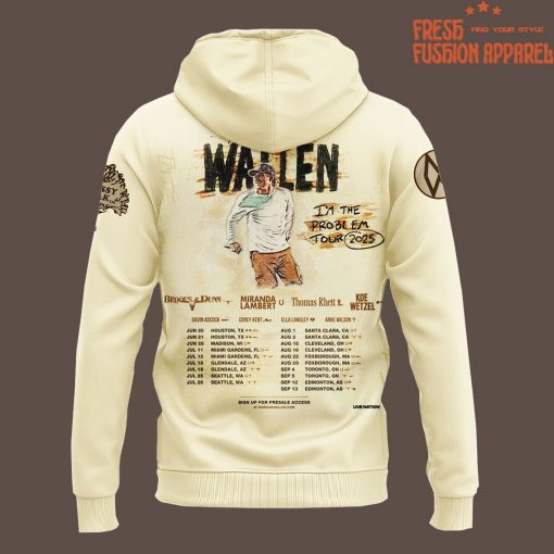 Morgan Wallen “I Am The Problem Tour 2025” Special Hoodie
