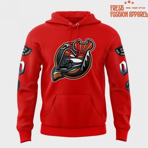 New Jersey Devils “Made In Jerseys Night” 2025 Special Red Hoodie