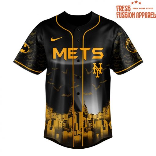 New York Mets x DC Batman Game Night Special Baseball Jersey