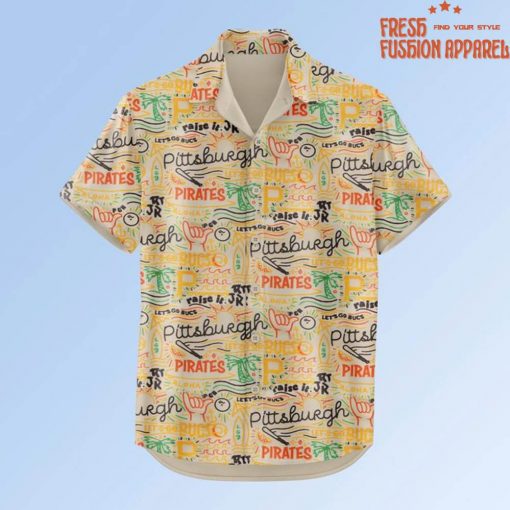 Pittsburgh Pirates x Margaritaville Night 2025 Special Hawaiian Shirt