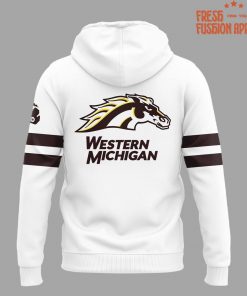 Western Michigan Broncos Frozen Four Special White Hoodie