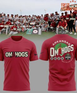 Arkansas Razorbacks OMAHOGS College World Series Baseball Shirt
