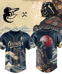 Baltimore Orioles x Lord Vader Japan Edition 2025 Baseball Jersey