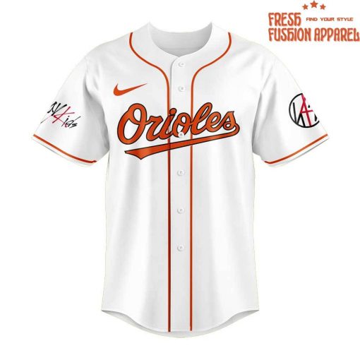 Baltimore Orioles x Stray Kids DomiATE Word Tour Signature Baseball Jersey
