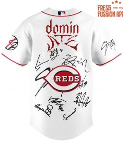 Cincinnati Reds x Stray Kids DomiATE Word Tour Signature Baseball Jersey