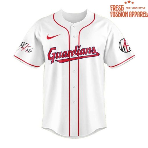 Cleveland Guardians x Stray Kids DomiATE Word Tour Signature Baseball Jersey