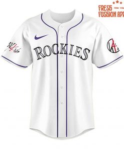 Colorado Rockies x Stray Kids DomiATE Word Tour Signature Baseball Jersey