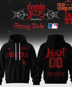 Los Angeles Dodgers x Stray Kids DomiATE Word Tour Personalized Hoodie