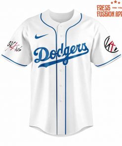 Los Angeles Dodgers x Stray Kids DomiATE Word Tour Signature Baseball Jersey