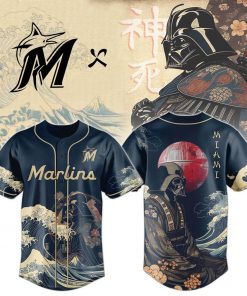 Miami Marlins x Lord Vader Japan Edition 2025 Baseball Jersey