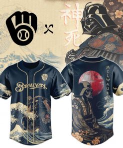 Milwaukee Brewers x Lord Vader Japan Edition 2025 Baseball Jersey