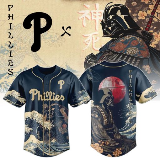 Philadelphia Phillies x Lord Vader Japan Edition 2025 Baseball Jersey