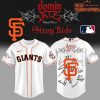 San Diego Padres x Stray Kids DomiATE Word Tour Signature Baseball Jersey