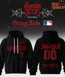 Texas Rangers x Stray Kids DomiATE Word Tour Personalized Hoodie