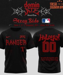 Texas Rangers x Stray Kids DomiATE Word Tour Personalized Shirt