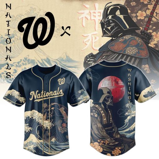 Washington Nationals x Lord Vader Japan Edition 2025 Baseball Jersey