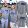 Houston Astros x Texas Rangers “Together For Texas” Special Grey Sweatshirt
