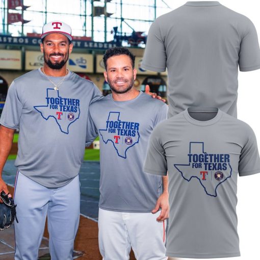 Houston Astros x Texas Rangers “Together For Texas” Tee