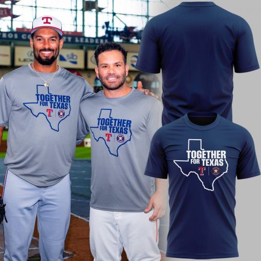 Houston Astros x Texas Rangers “Together For Texas” Tee