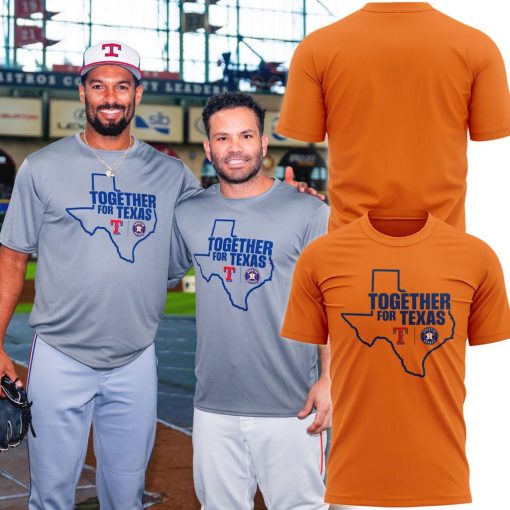 Houston Astros x Texas Rangers “Together For Texas” Tee