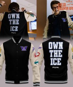 PWHL “Own The Ice” Limited Edition 2025 Baseball Jacket