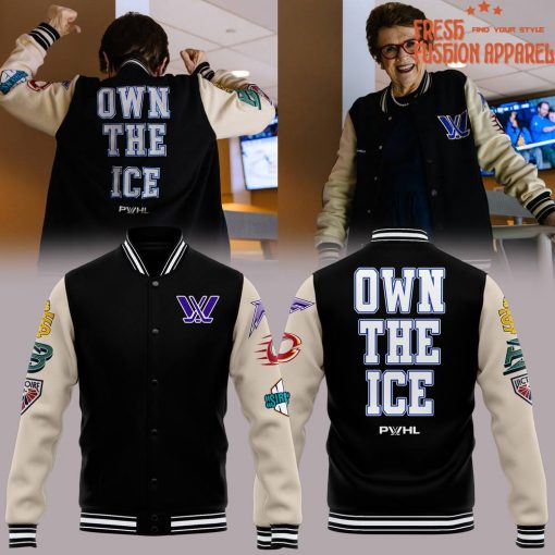 PWHL “Own The Ice” Limited Edition 2025 Baseball Jacket