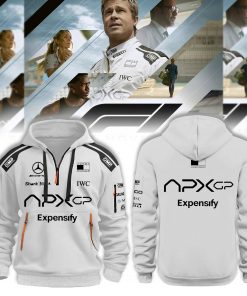 Mercedes F1 Team x F1 The Movie 2025 APXGP “Brad Pitt” Quarter-Zip Hoodie