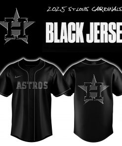 Houston Astros “Back to Black” Special Baseball Jersey