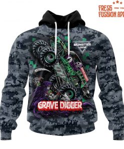 Grave Digger Monster Jam Special Design Hoodie