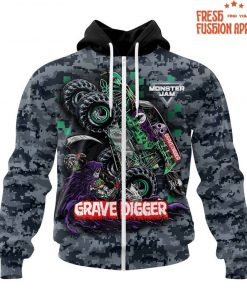 Grave Digger Monster Jam Special Design Hoodie