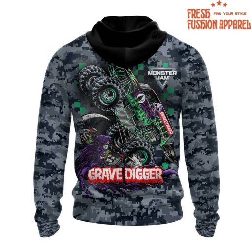 Grave Digger Monster Jam Special Design Hoodie