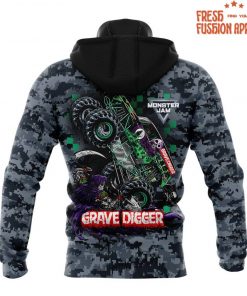 Grave Digger Monster Jam Special Design Hoodie