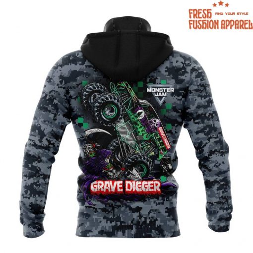 Grave Digger Monster Jam Special Design Hoodie