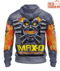 Monster Jam MaxD Special Design Personalized Hoodie