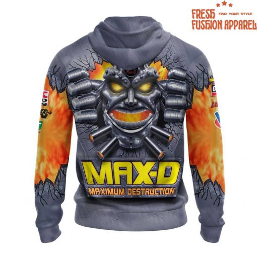 Monster Jam Max-D Special Design Personalized Hoodie