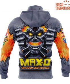 Monster Jam MaxD Special Design Personalized Hoodie