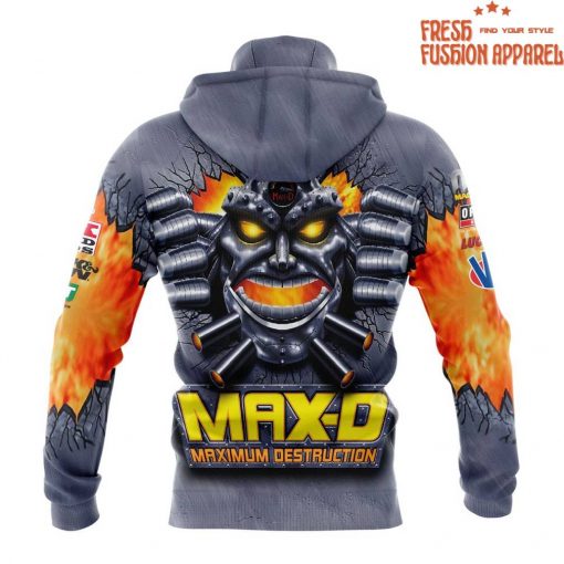 Monster Jam Max-D Special Design Personalized Hoodie